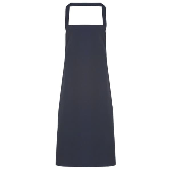 Premier Slim förkläde för damer/kvinnor (utan fickor) / arbetskläder (2 st.) Navy One Size