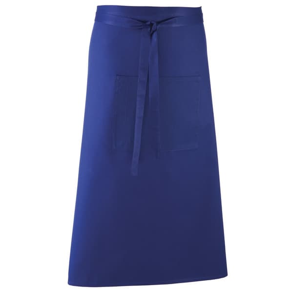 Premier Unisex Colours Bar Apron / Workwear (Long Continental Style)