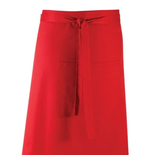 Premier Unisex farver barforklæde / arbejdstøj (lang kontinental stil)