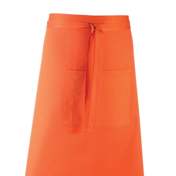 Premier Unisex farver barforklæde / arbejdstøj (lang kontinental stil)