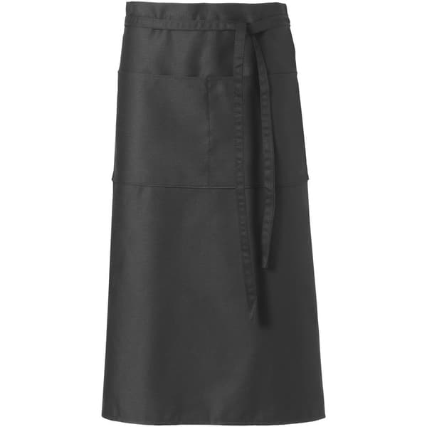 Bullet Skyla bartender forklæde Solid Black 75 x 90 cm
