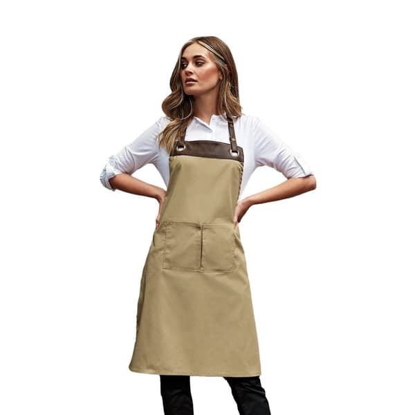 Premier Espresso Bib Apron