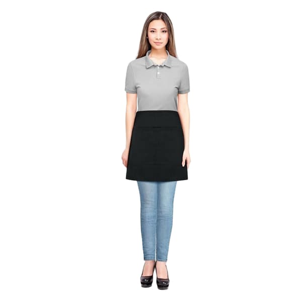 Absolute Apparel Adults Workwear Waist Apron With Pocket (Pack of 2)