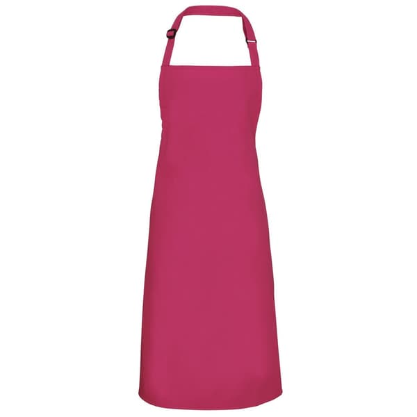 Premier Colours Bib Apron / Workwear (Pack of 2) Magenta One Size