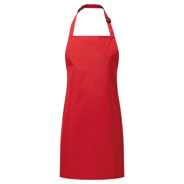 Premier Childrens/Kids Waterproof Apron Red 7-10 Years