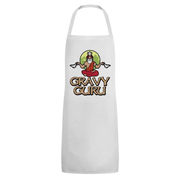 Grindstore Unisex Adult Gravy Guru Apron White One Size