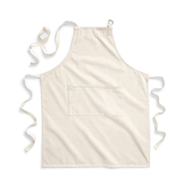 Westford Mill Unisex Adult Fairtrade Full Apron Natural One Size