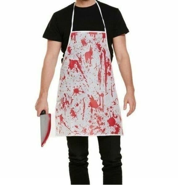 Blodigt förkläde roligt köksförkläde halloween kostym * one size Funktioner: humoristiskt förkläde Innehåll: