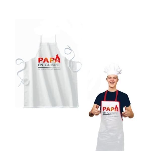 Med detta köksförkläde till pappa blir din pappa ännu mer motiverad för köket. Den släpps lös i köket och du...