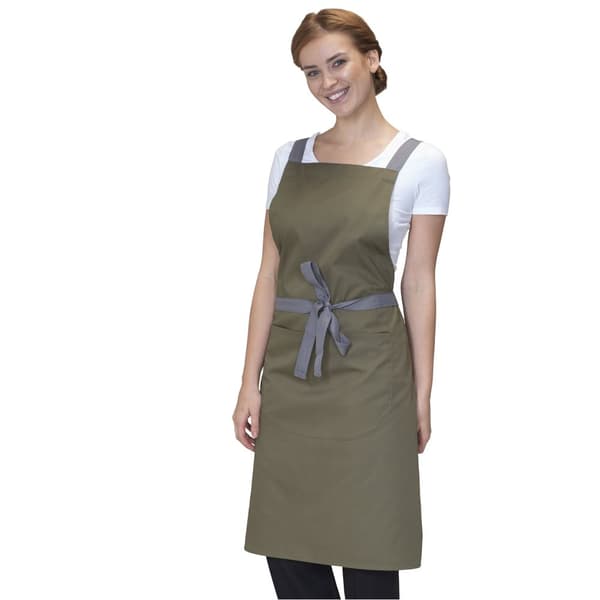 Dennys Cross Back Full Apron