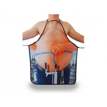 Roligt förkläde - Ej specificerat - Big Beer Belly - 100 % polyester - Maskintvättbar - One Size