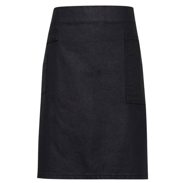 Premier Division Waist Apron Indigo Denim/Brown Denim One Size