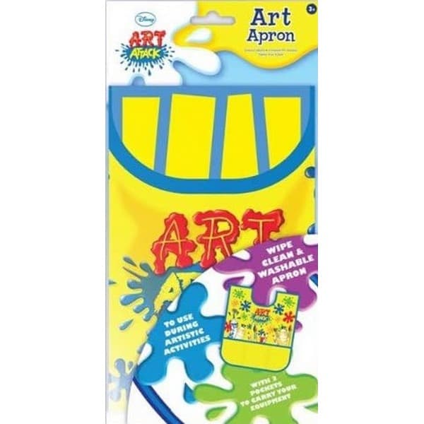 Art Attack Childrens/Kids Splattered Craft Apron Multicoloured One Size