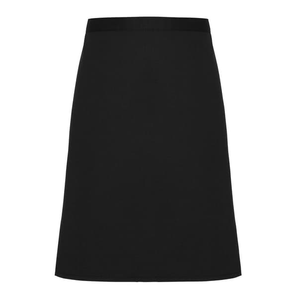 Premier Midjeförkläde i ekologisk bomull från Fairtrade Black One Size