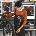 Miniatyrbillede 4 af 11: WEST BIKING Forklæde Lærredsforklæde til træarbejder mekanikere