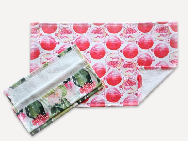 Sæt med MS HOME/2x38x60/TROPICAL FRUITS køkkenklude