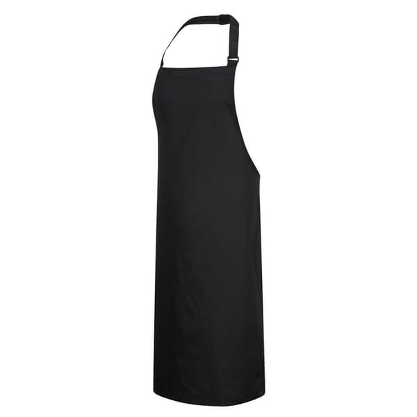 Portwest Unisex förkläde i polycotton för vuxna Black One Size
