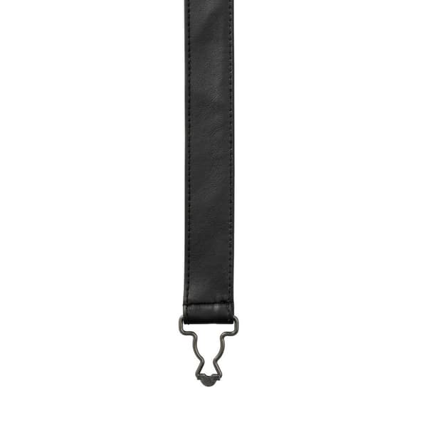 Premier Unisex Adult Faux Leather Cross Back Apron Straps Black One Size