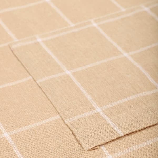 Köksförkläde | MORGAN | beige rutig | 60x80 cm | 869988