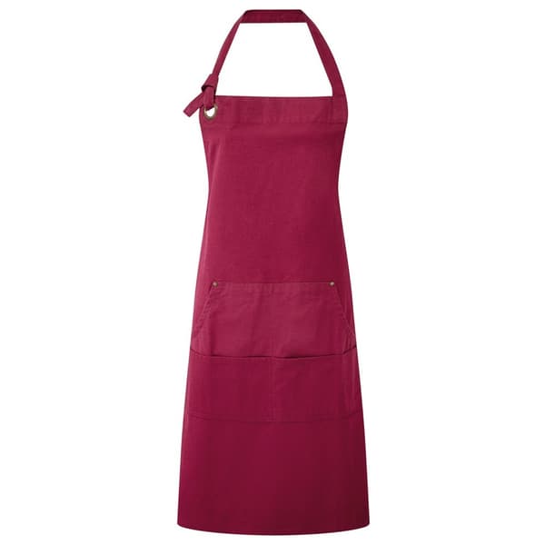 Premier Unisex Adult Cotton Canvas Pocket Apron