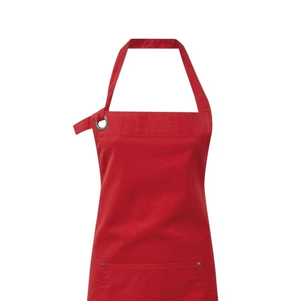 Premier Unisex Adult Cotton Canvas Pocket Apron