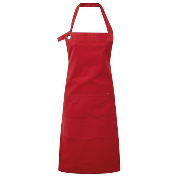 Premier Unisex Adult Cotton Canvas Pocket Apron