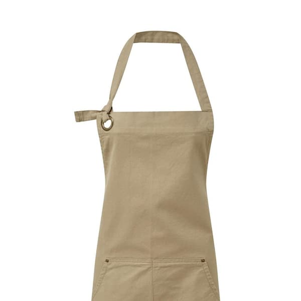 Premier Unisex Adult Cotton Canvas Pocket Apron