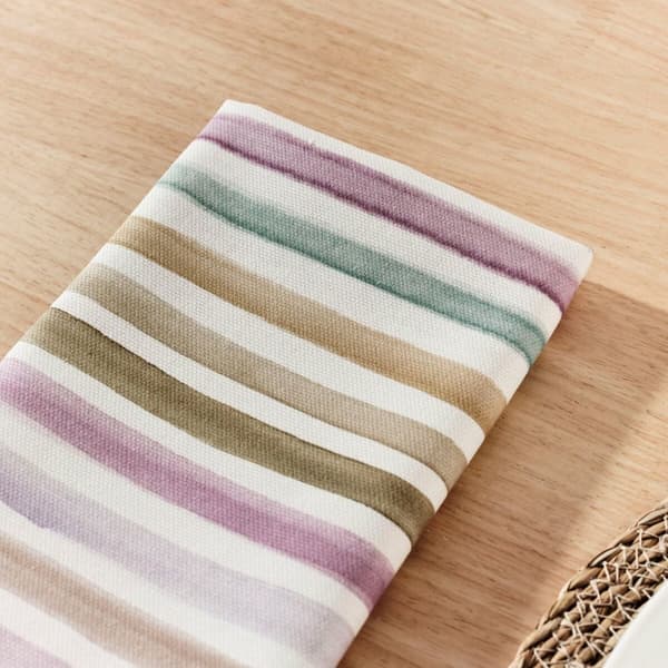 Servetter Belum Naiara 4-100 Multicolour 50 x 50 cm Ränder 2 antal