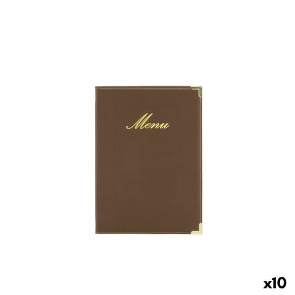 Menu holders Securit Classic Brun 25 x 18 cm
