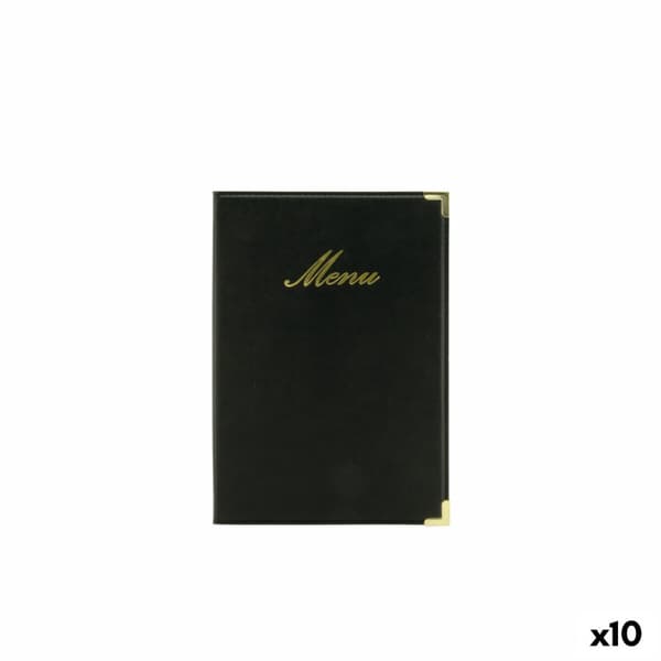 Menu holders Securit Classic 25 x 18 cm Sort