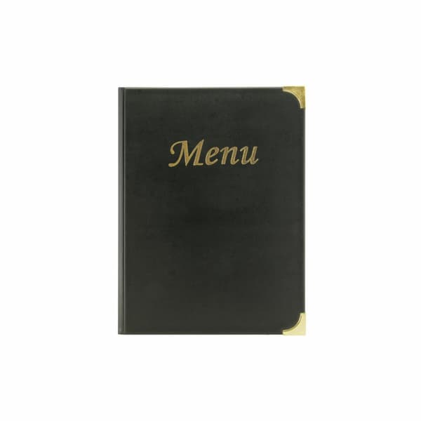 Menu holders Securit Basic 31,5 x 24 cm Musta