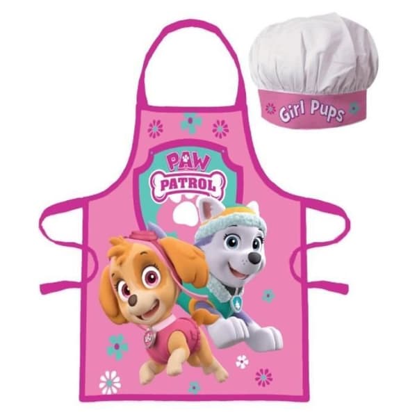 Spin master - Köksförkläde + Barnmössa - Paw Patrol - 3/8 år gammal - BRM008229