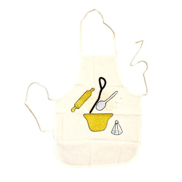 Barnförkläde - Sodertex - L516001 - 100% bomull - 43x55cm - Färg Ecru