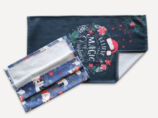 Set med kökshanddukar MS HOME/2x38x60/CHRISTMAS/1 (kampanj)