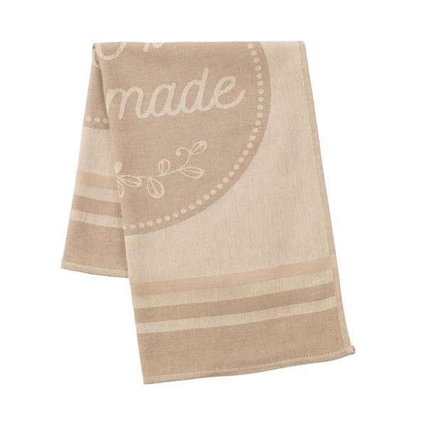 Käsintehty keittiöliina koko 50X70cm, beige väri 002 (tarjous)