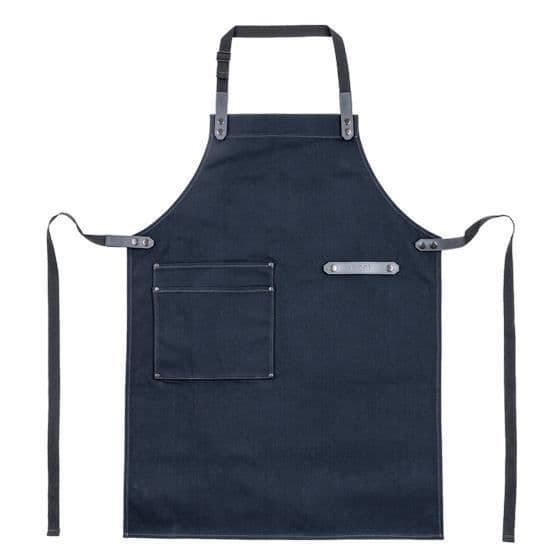 Köksförkläde - Ooni - Pizzakokare modell - 67 x 90 cm - Mörkblå - Robust canvas