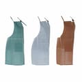 Pikkukuva 2 / 3: Taskullinen esiliina DKD Home Decor Ruskea Turkoosi Polyesteri Puuvilla Vihreä Taivaansininen (70 x 0.5 x 80 cm) (3 pcs)