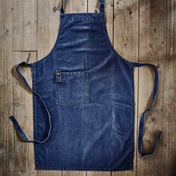 Förkläde/ krögarförkläde Denim bomull