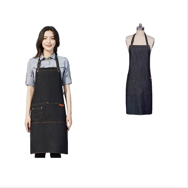 INF Denim Barista Forklæde til Neglsalon & Kaffebar