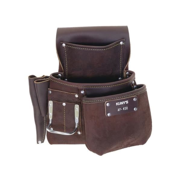 Demi-tablier - Kuny - AP-450 - Läder beige - Flera fickor - Tillgängliga verktyg