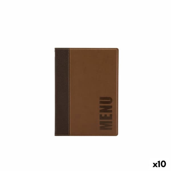 Menu holders Securit Trendy Brun 25,3 x 17,7 x 0,8 cm