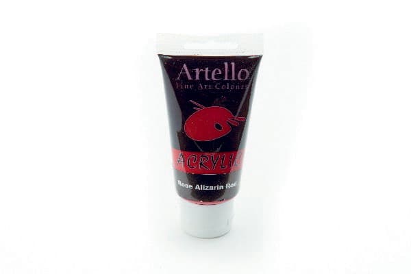 SmartMax Artello acrylic 75ml Rose Alizarin Red
