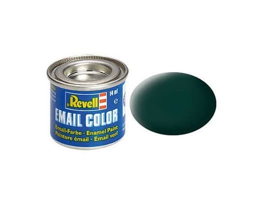 REVELL Email Color 40 Bl ack-Green Mat