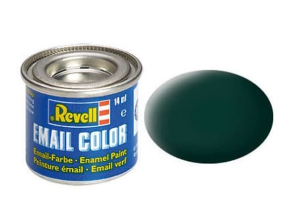 REVELL Email Color 40 Bl ack-Green Mat