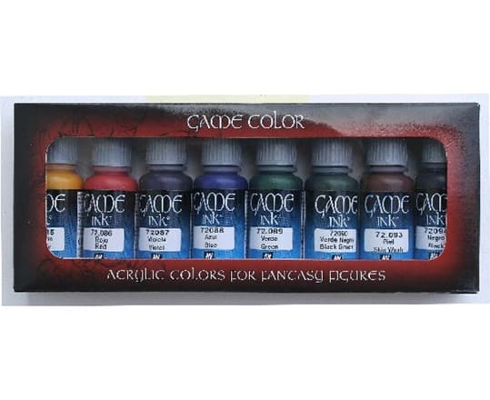 Game Color Ink set 8 colors