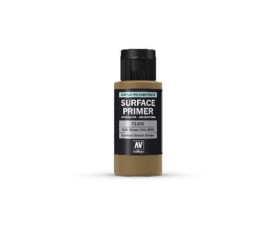 Primer akryl-polyuretan 60 ml. grön/brun