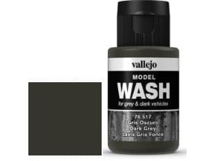 Vallejo 76.517, 35 ml, Grå, Matt, Flaska