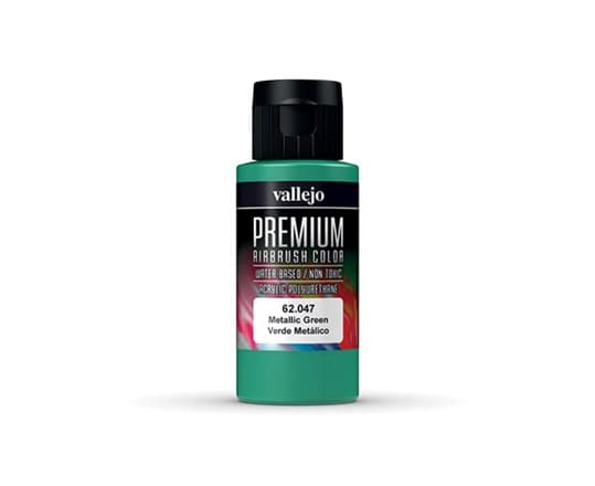 Vallejo 62.047, 60 ml, Grön, Metallisk, Flaska