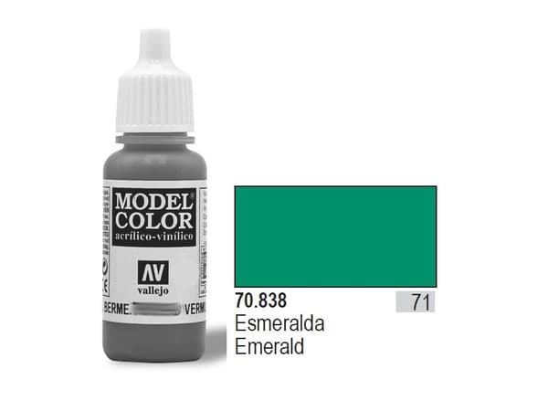 Vallejo Färg Nr71 Emerald Matt 17ml - 70838