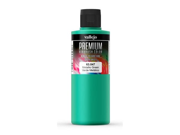 Vallejo 63.047, 200 ml, Grön, Metallisk, Flaska